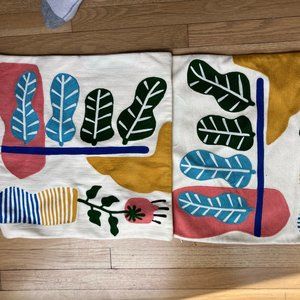 West Elm Pillow Covers (2)